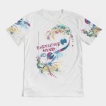 E Cursive Tee; Abstract Universe Tee