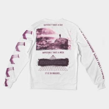 Difficult Takes A Day Sweater B